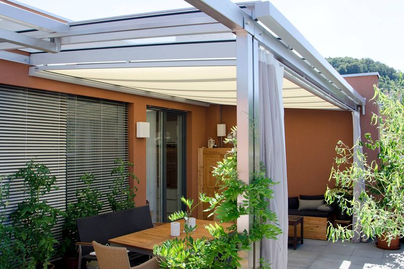Store WoundWo de toiture en verre pour protéger du soleil