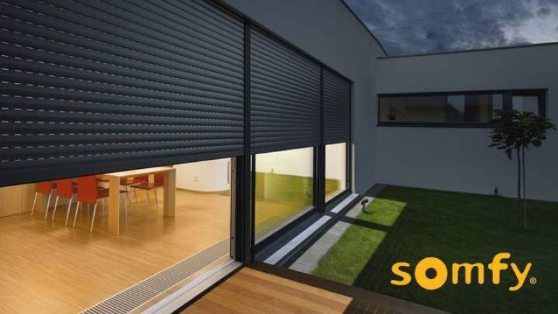 volets et stores motorisés Somfy